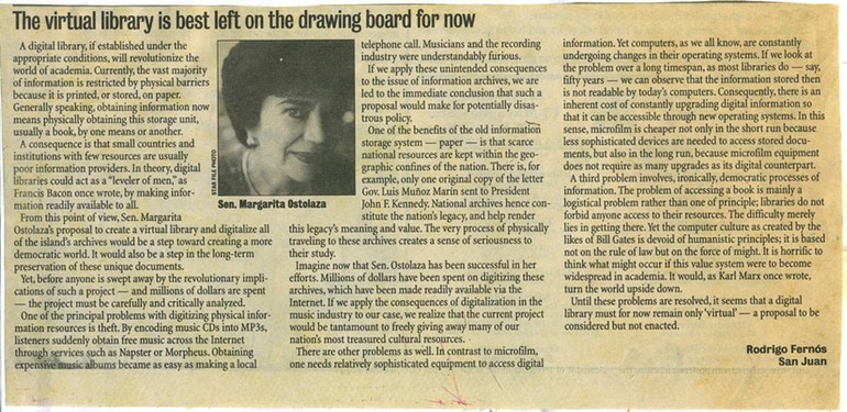RFernos, Virtual library is best left to the drawing board 2001